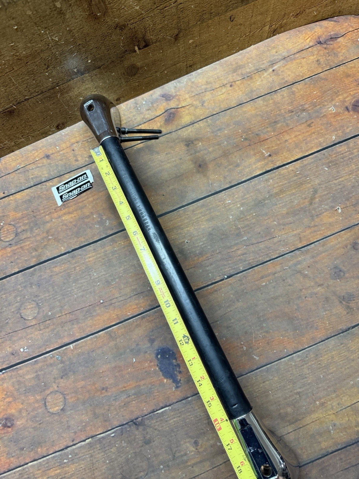 snap on Rolling Big Toolbox tool box handle Approx 25” Long