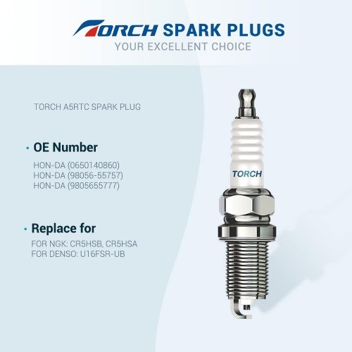 A5RTC Spark Plug Replacement for Standard 98056-55777, Compatible with EU2000I/E