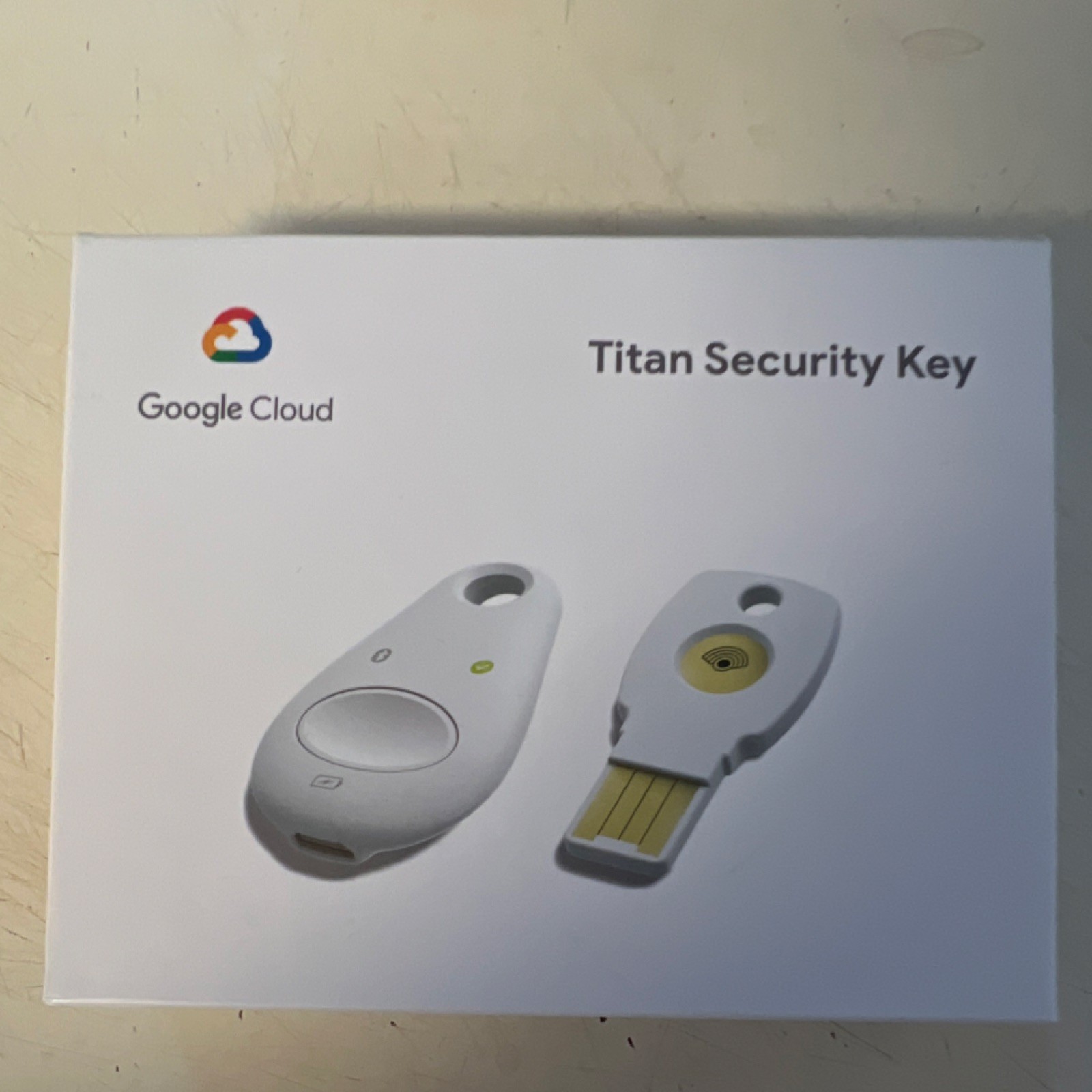 Google Titan Security Key K9T (Bundle with Bluetooth/NFC/USB, Micro USB Cable