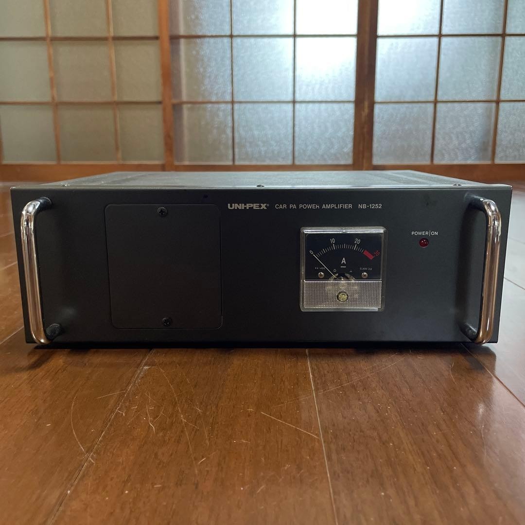 UNI-PEX NB-1252 12V PA Power Amplifier Vehicle Audio Japan For Parts Repair
