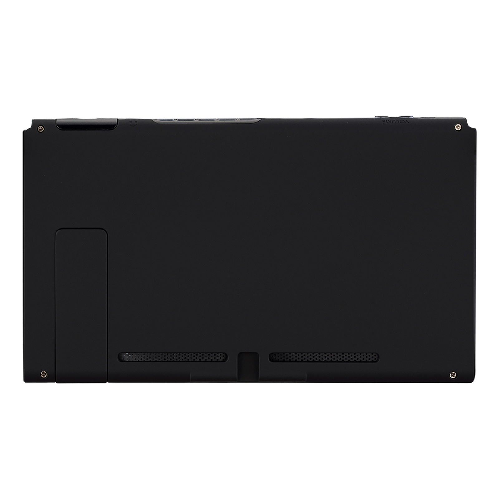 Soft Touch Black Back Plate Housing Shell for Nintendo Switch Handheld Console