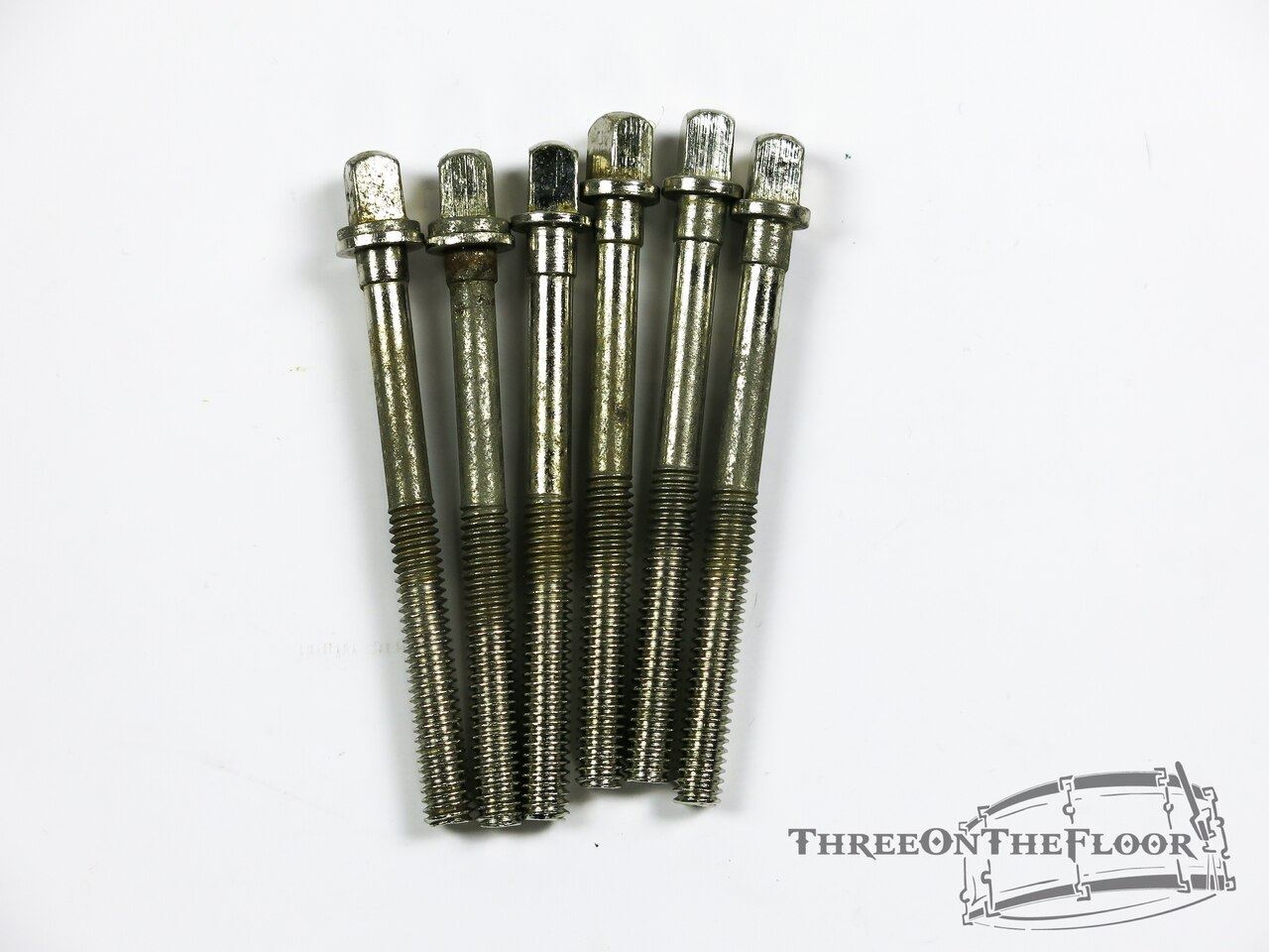 (x6) 1960s Gretsch ROUND BADGE Drum Tension Rod 3"  : Lot116