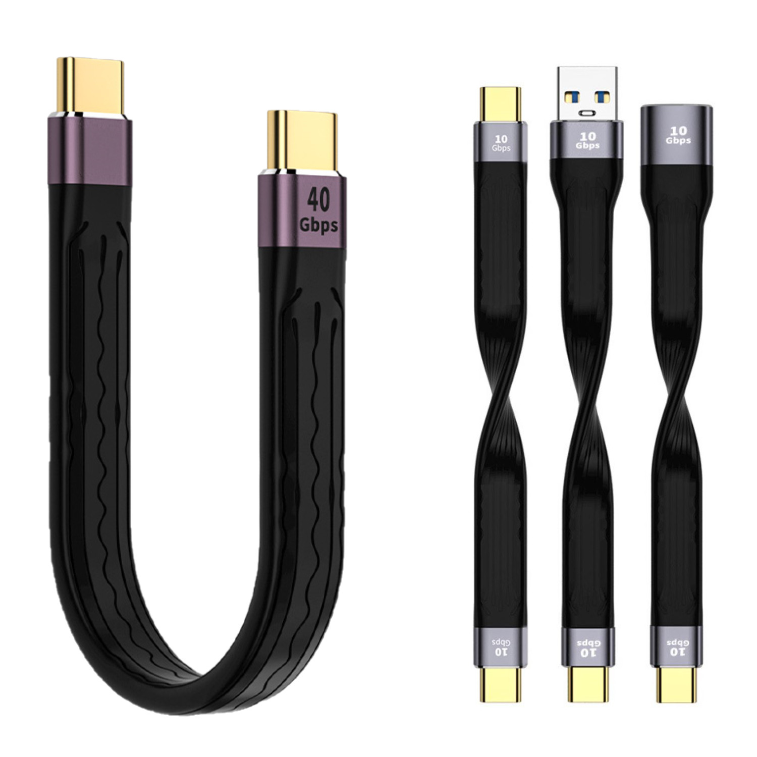 13/22 USB Type C 4.0 100w 10/40Gdps video sync charger cable charging converter