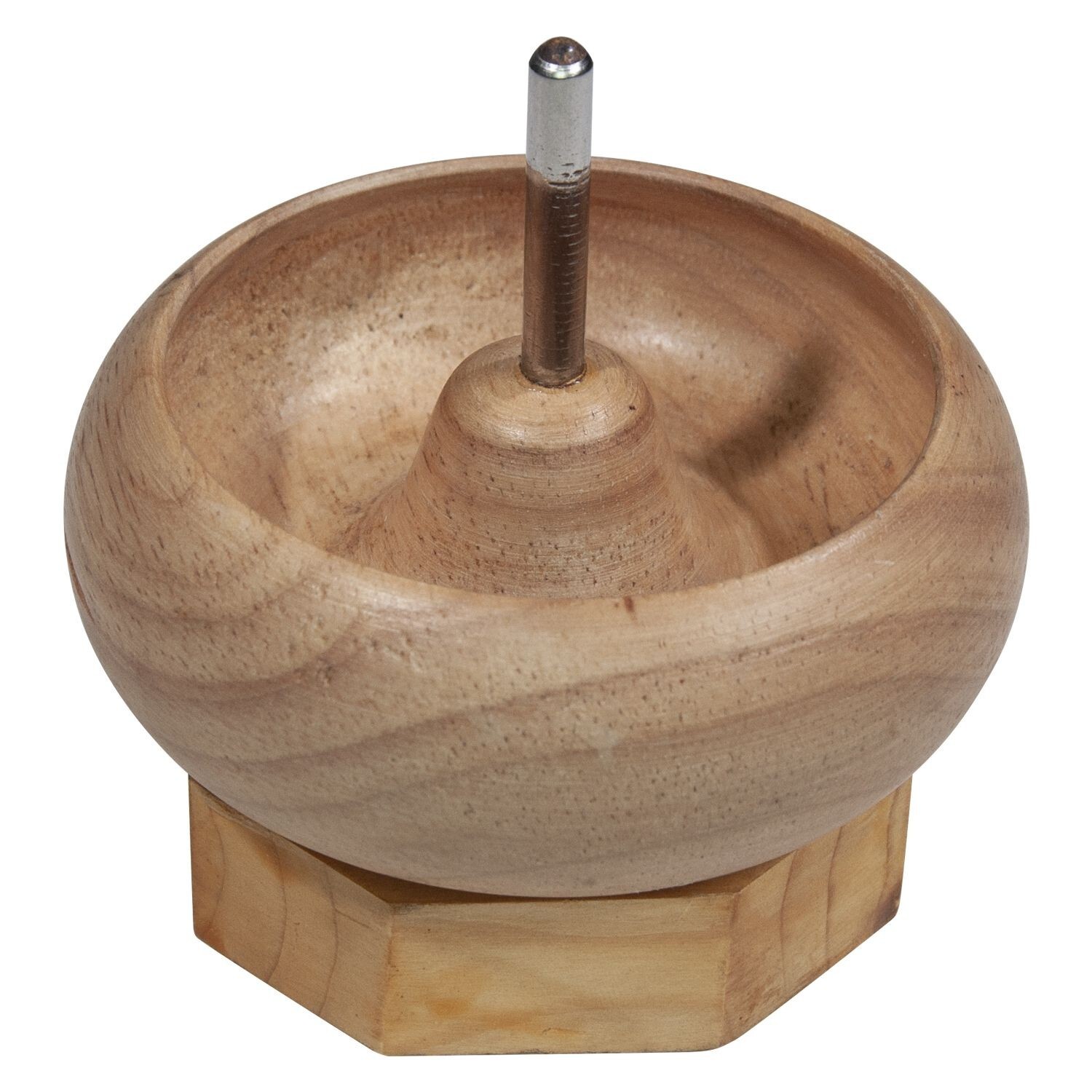 Wooden Mini Bead Spinner 3.62" x 3.62" x 3.62" Jewelry Making Stringing Beading