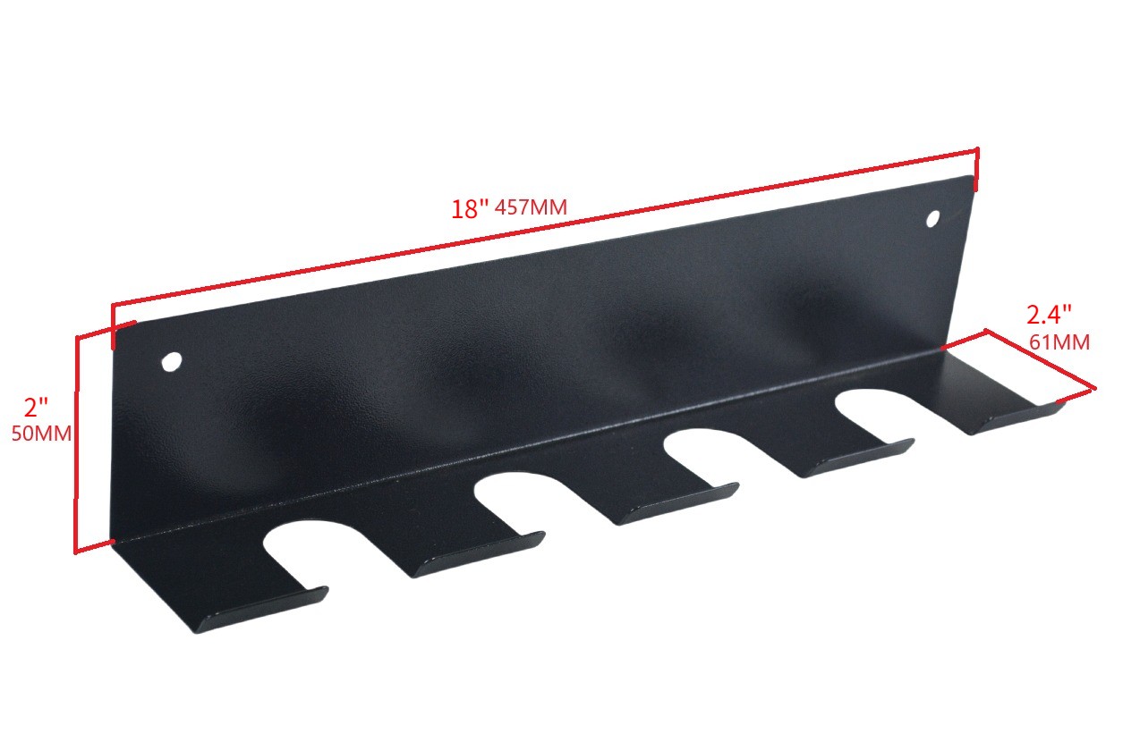 Rack Hanger Organizer Holds 4 Cordless Tool Storage for Enclosed Trailer Garage