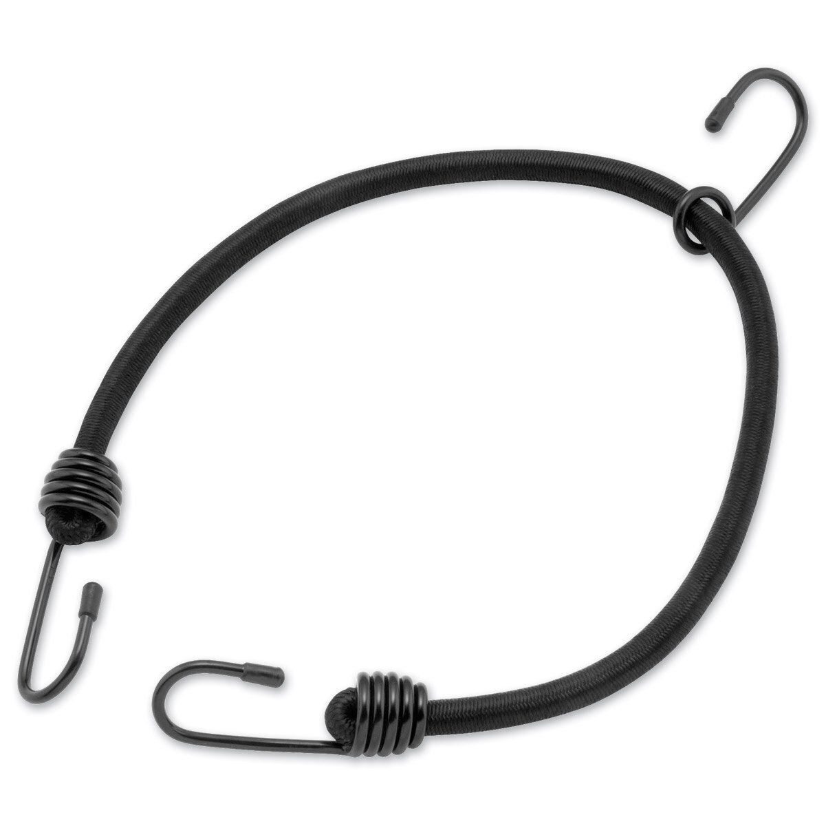 BikeMaster 24in Heavy Duty 4-Hook Bungee - Black | 100171