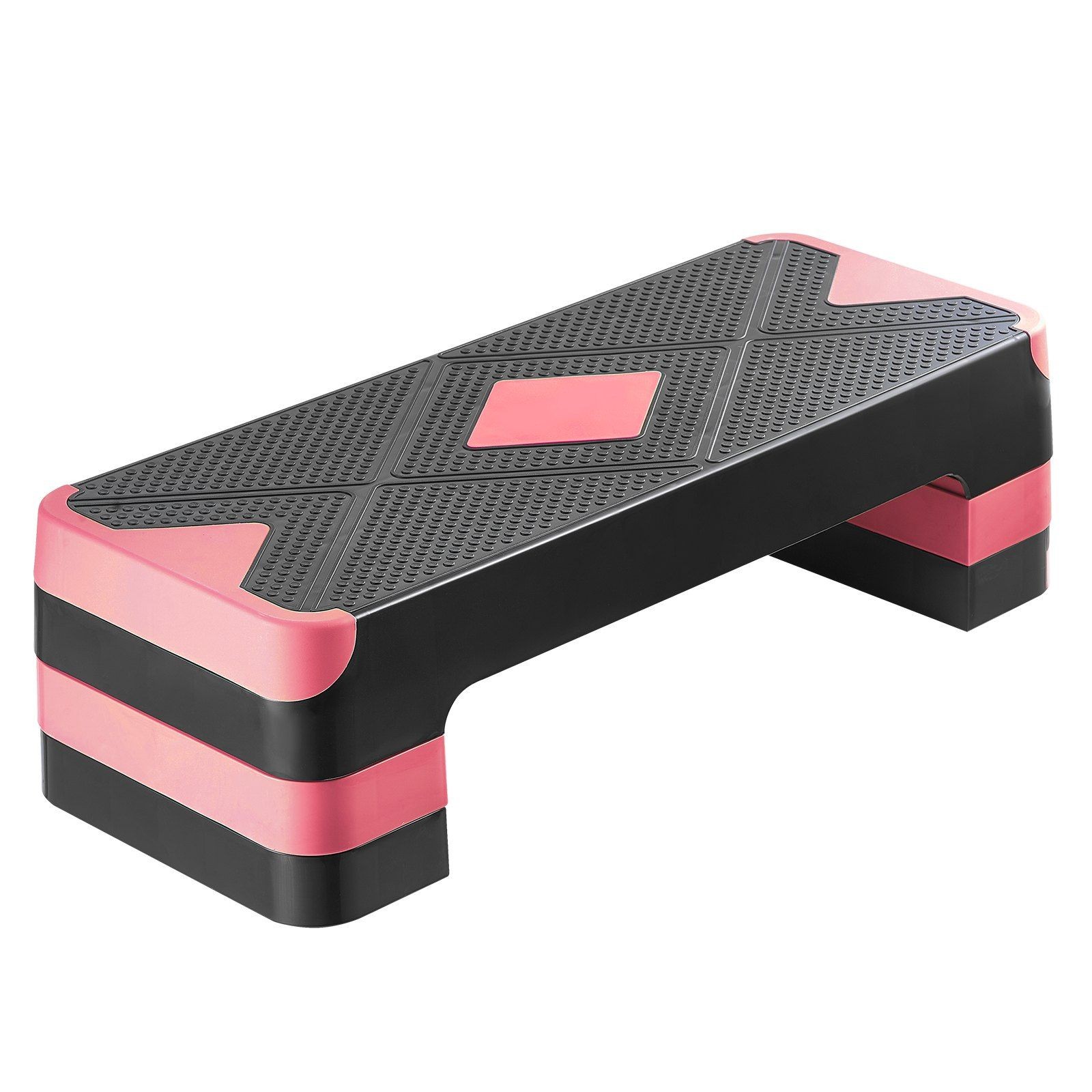 Foldable Step Deck 28-inch Compact Design for Small Spaces Red