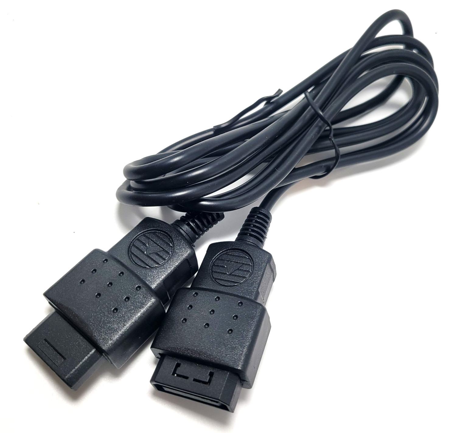 Sega Saturn Controller Extension Cable Cord (6 Feet) - Black