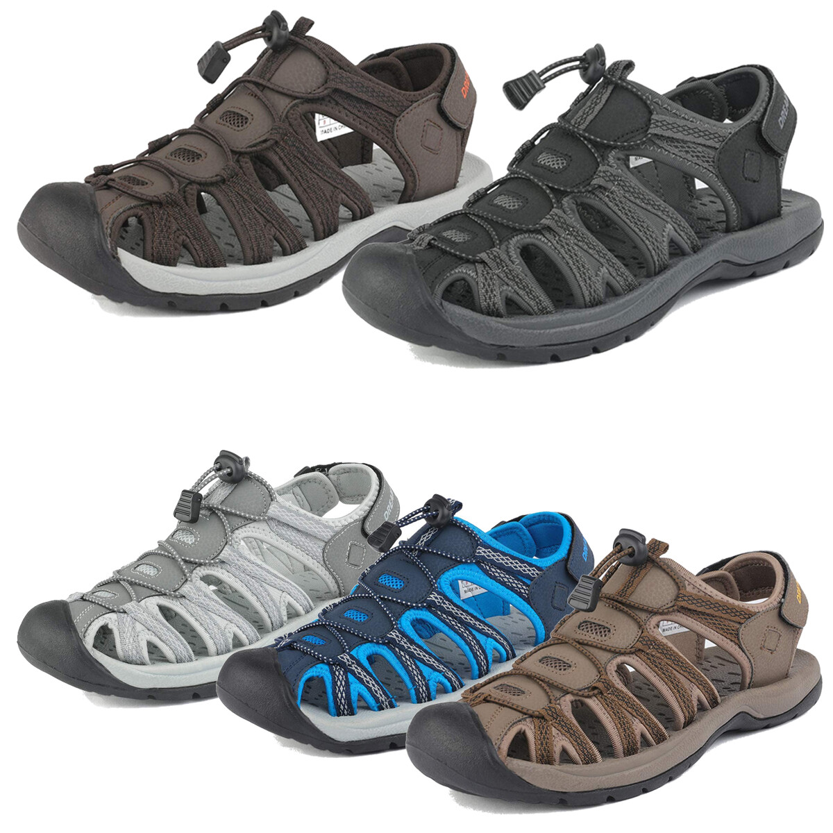 Men Athletic Sandals Sport Sandals Summer Outdoor Hiking Adventure Beach Sandals