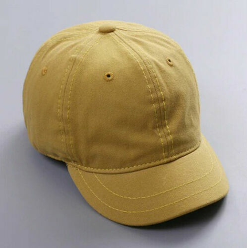 Baseball Short Brim Cap Men Women Fashion Sports Snapback Adjustable Summer Hats