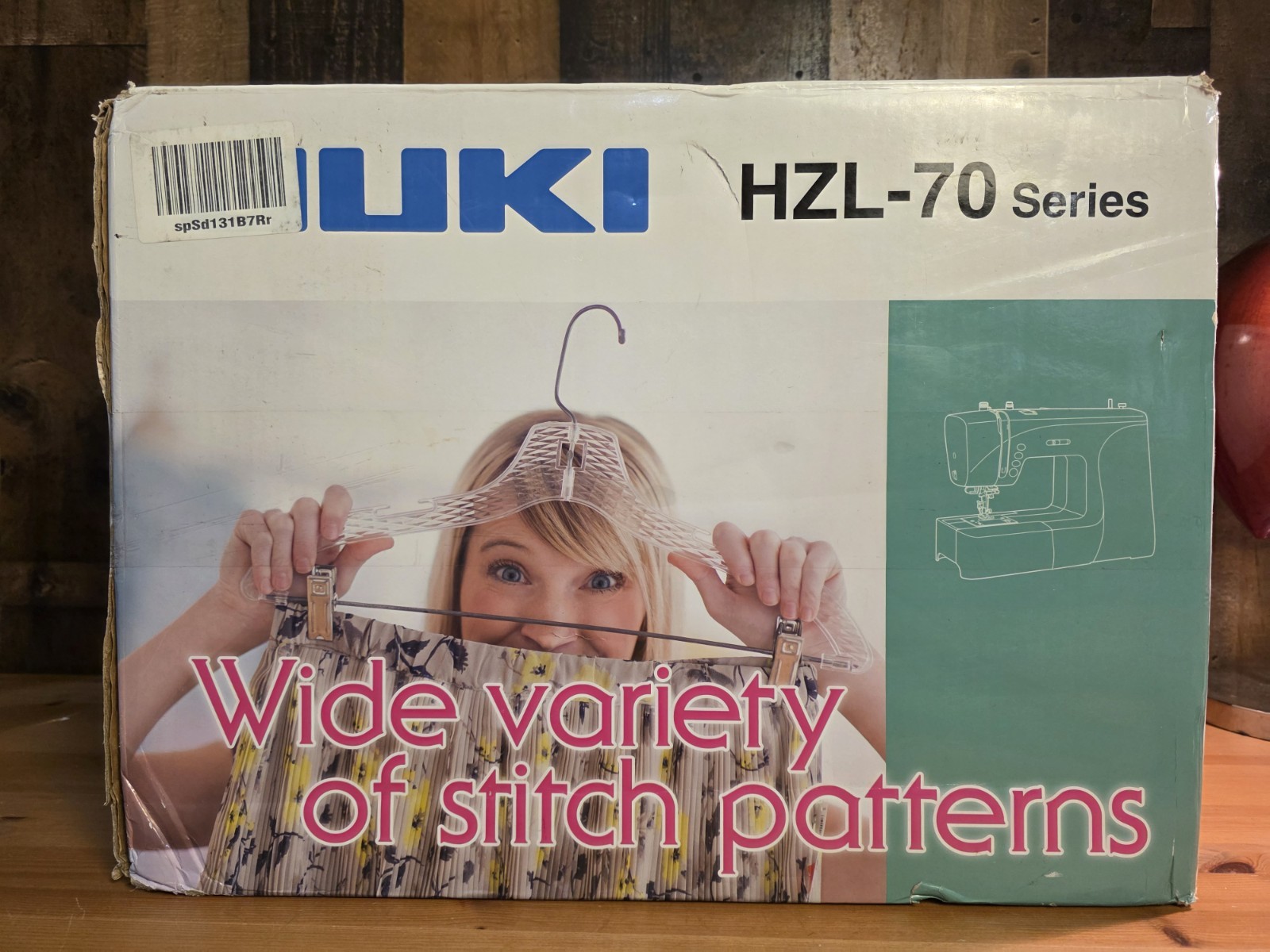 NEW JUKI HZL-70HW-A/UL Computerized Sewing Machine Complete Opened Box 80 Stitch
