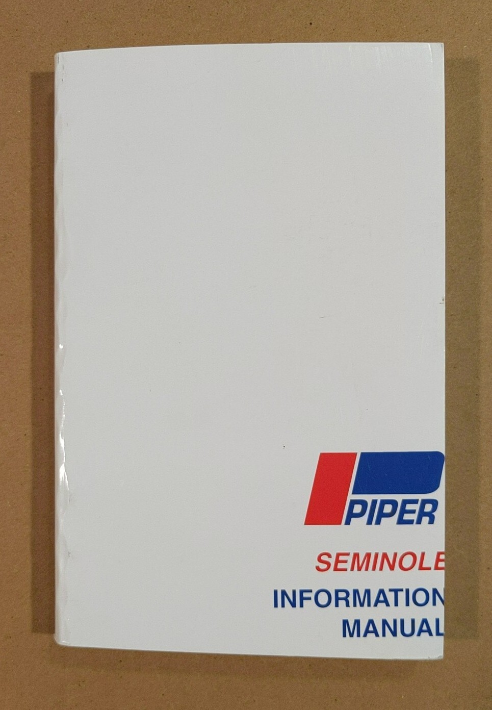NOS Copy of a Piper Seminole Information Manual 1979 to 1982 761 662 PA-44-180