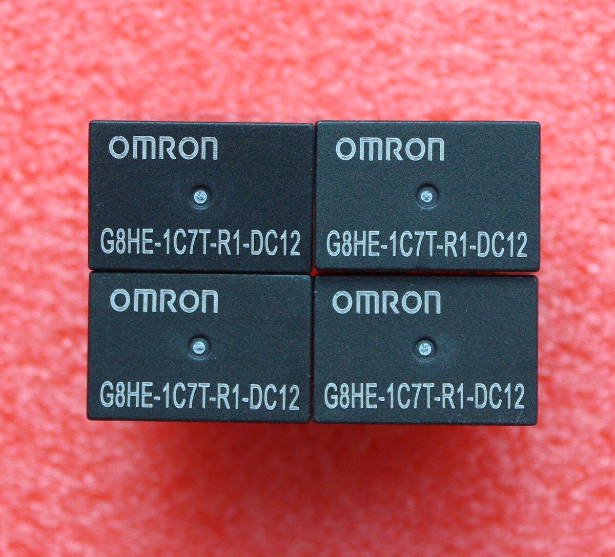 4pcs For OMRON G8HE-1C7T-R1-DC12 High Current Automobile Relays DC12V 5-Pins