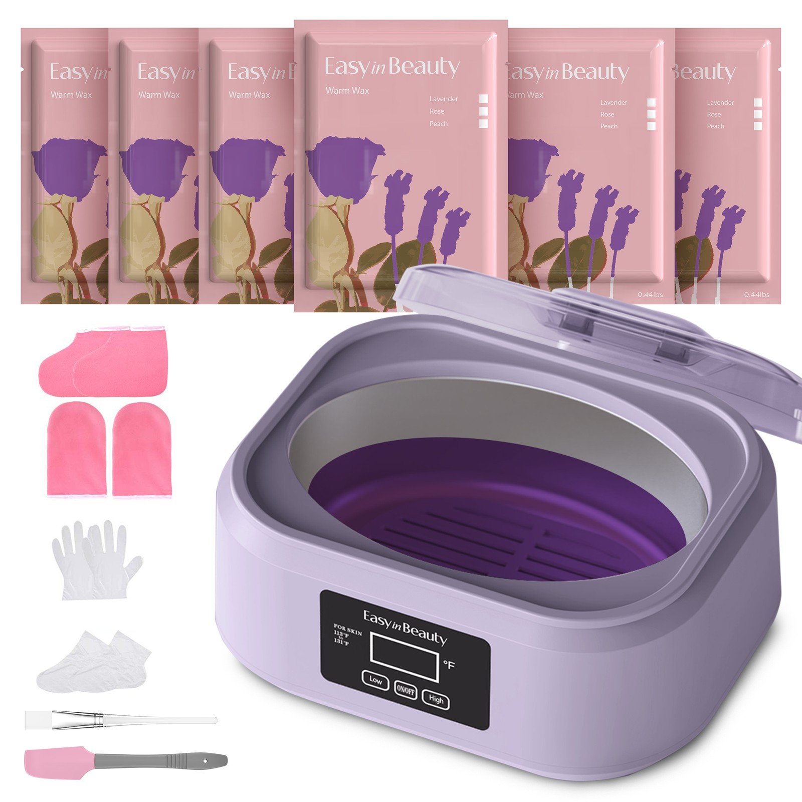 Paraffin Spa Bath - Portable Electric Wax Warmer Machine for Hands and Feet