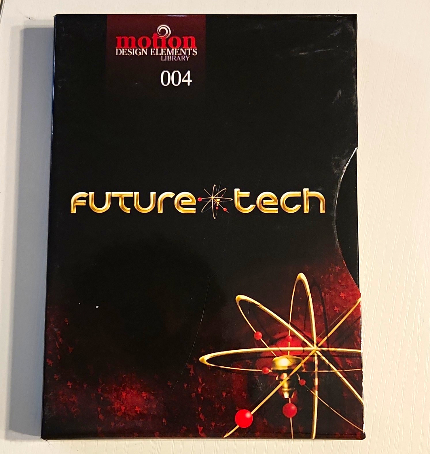 Digital Juice Motion Design Elements Library 004 Future Tech CD Set w/ Case