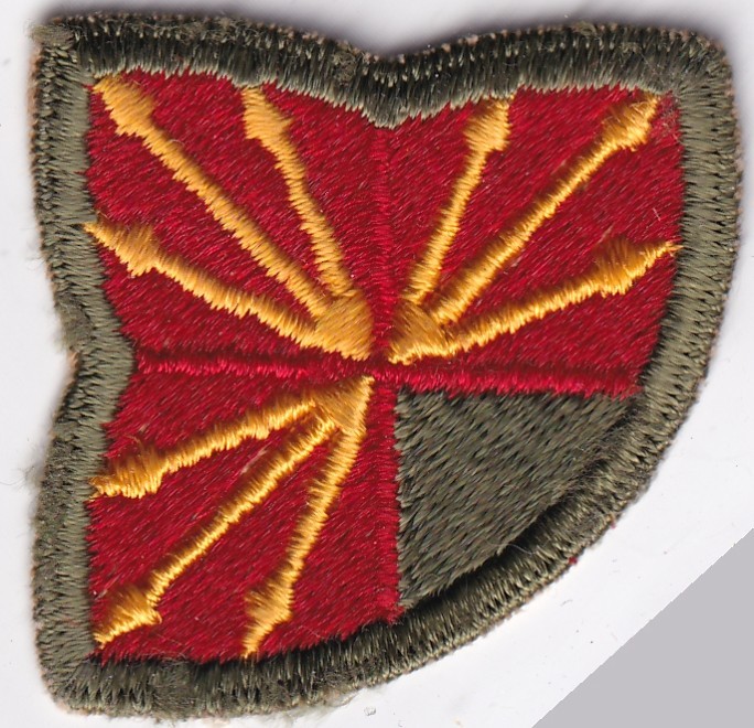 AAA Command Southern patch unissued US Army real WWII make