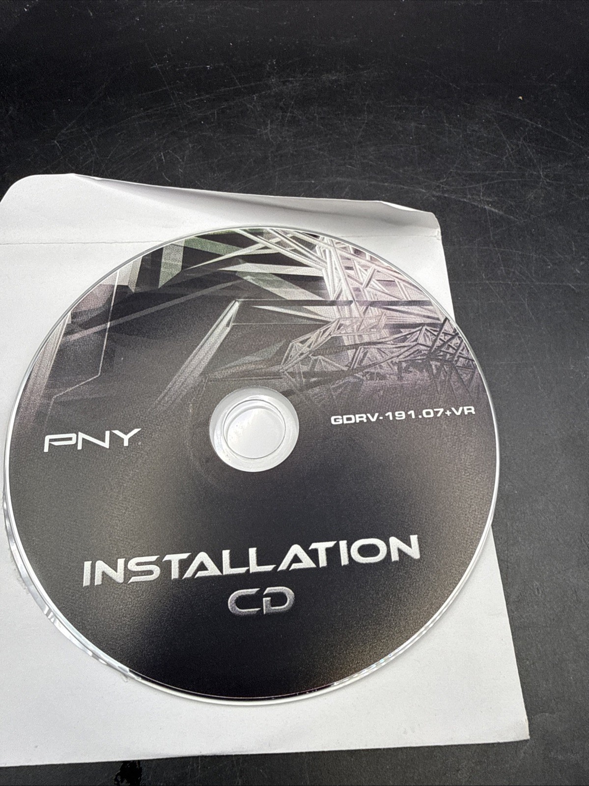 PNY Installation Disc, GDRV-191.07+VR