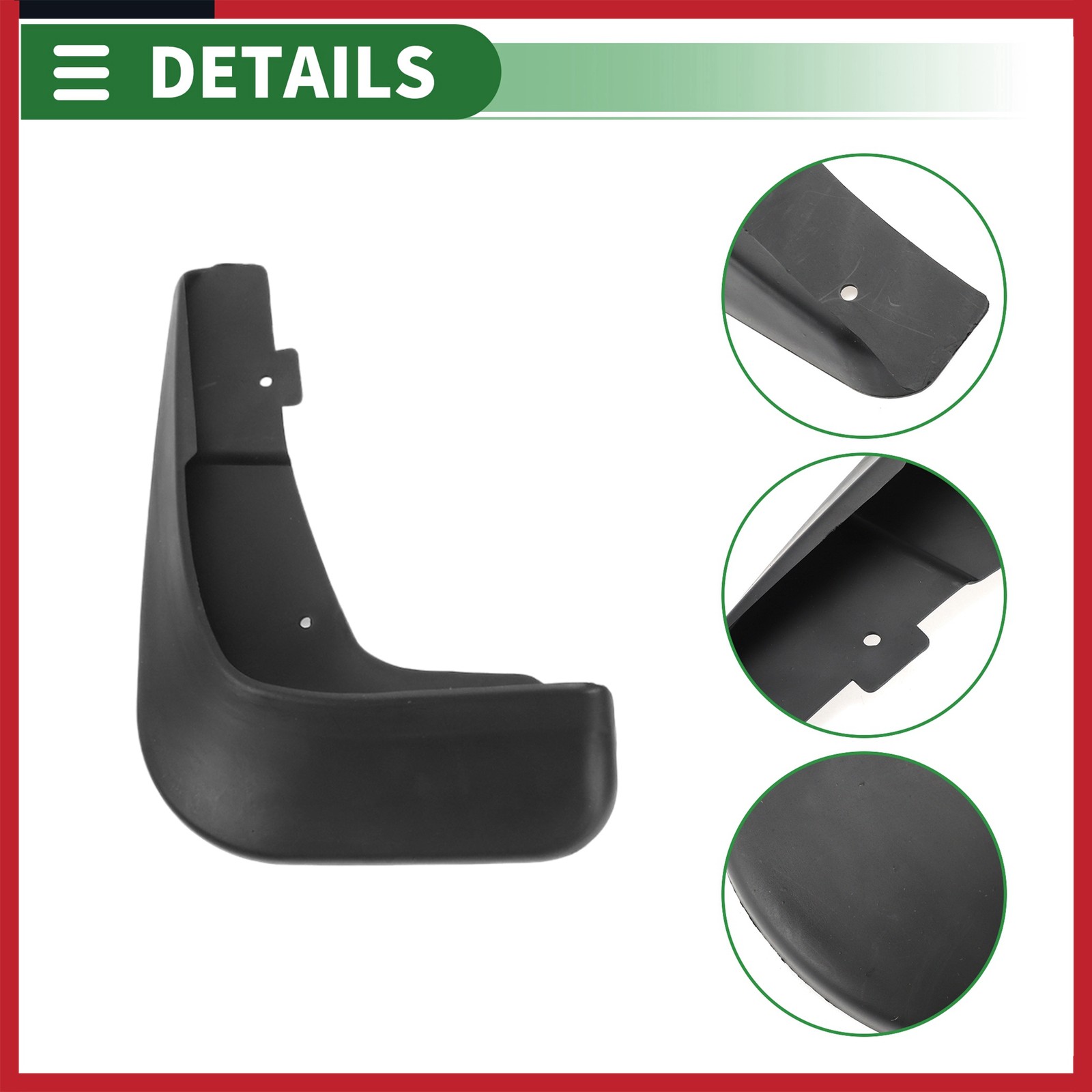 Mud Flaps Splash Guards Set Front Rear Mud Guards for Mitsubishi Galant 07-12