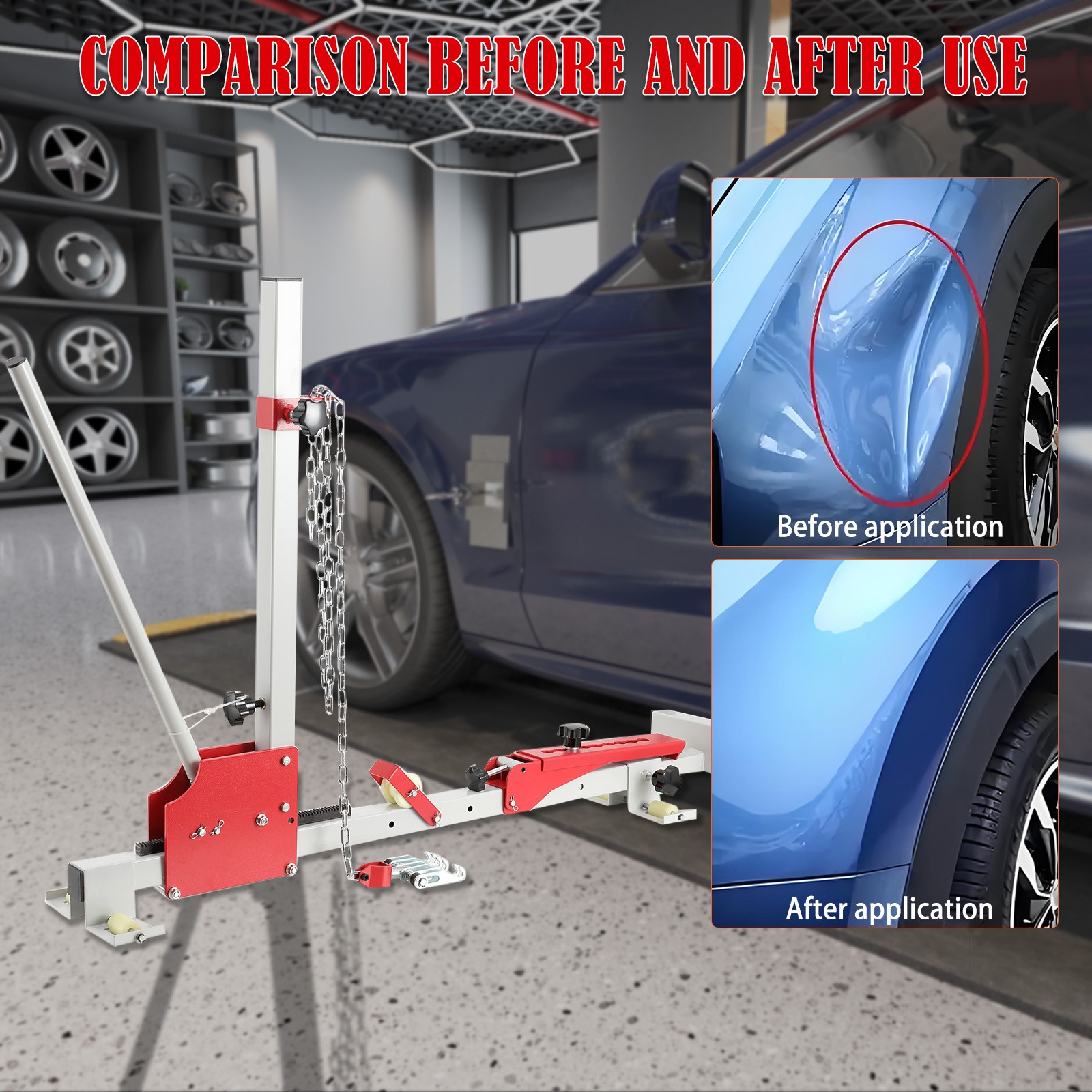 Pulling tower Dent Repair Puller Car Body Tool Pulling System Car Repair Shops