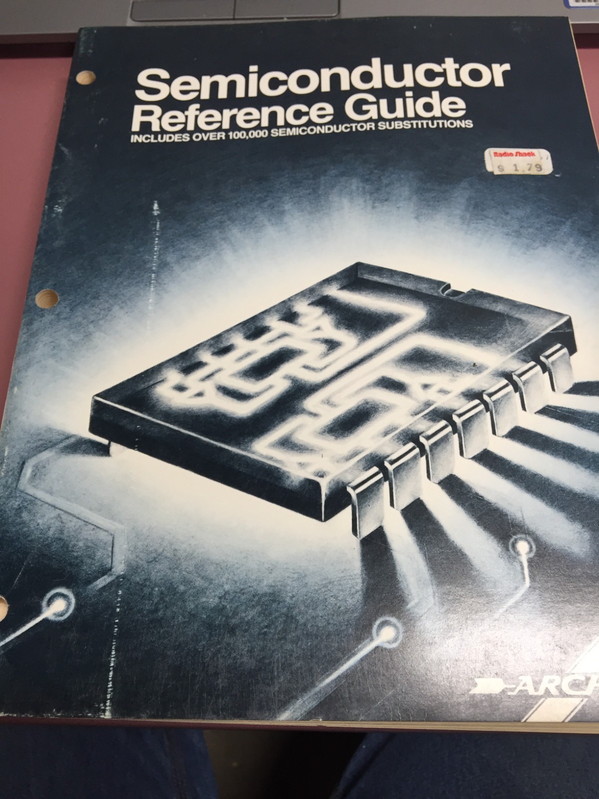 NEW Tandy Radio Shack 276-4007 Semiconductor Reference Guide (Archer, 1984)