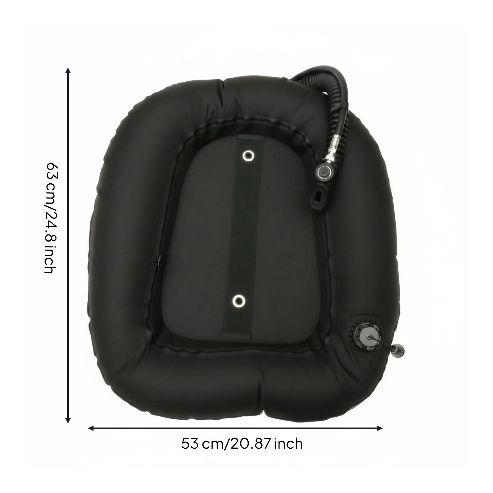 rearInflation Underwater BCD 1000D Nylon Buoyancy Bladder Cordura