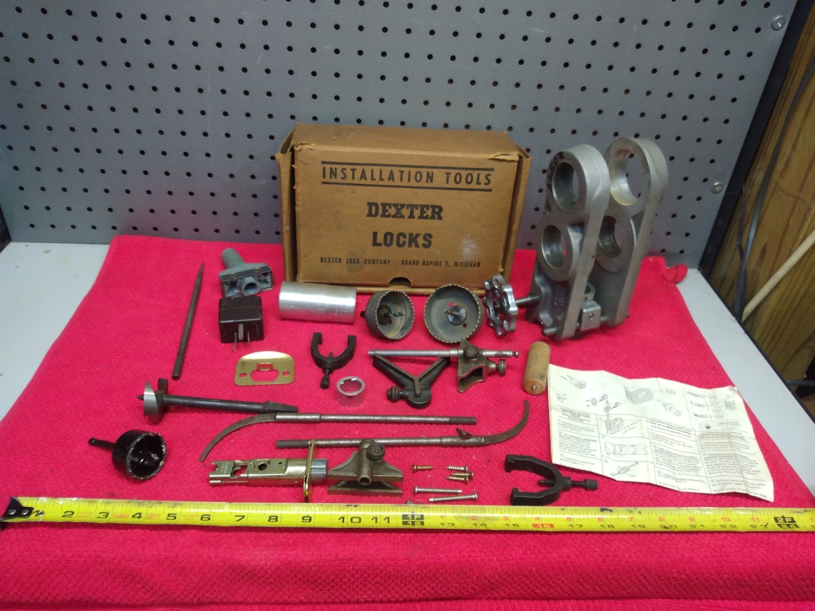 Dexter Locks Door Lock Installation Tool Set 26 Pieces