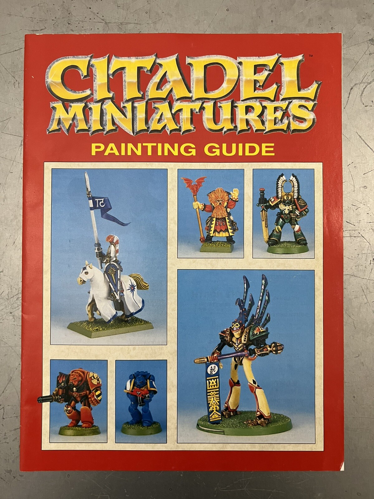 Citadel Miniatures Painting Guide 1992 Warhammer by Games Workshop