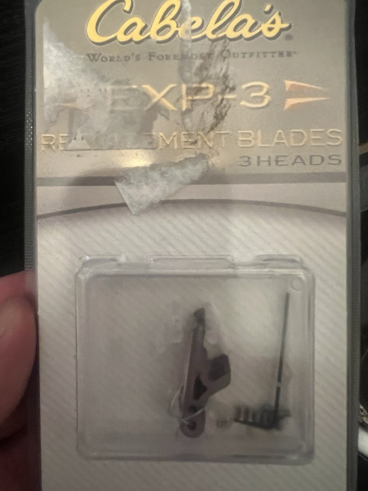 Cabela's EXP-3 Replacement Broadhead Blades 3 Head 100 GR