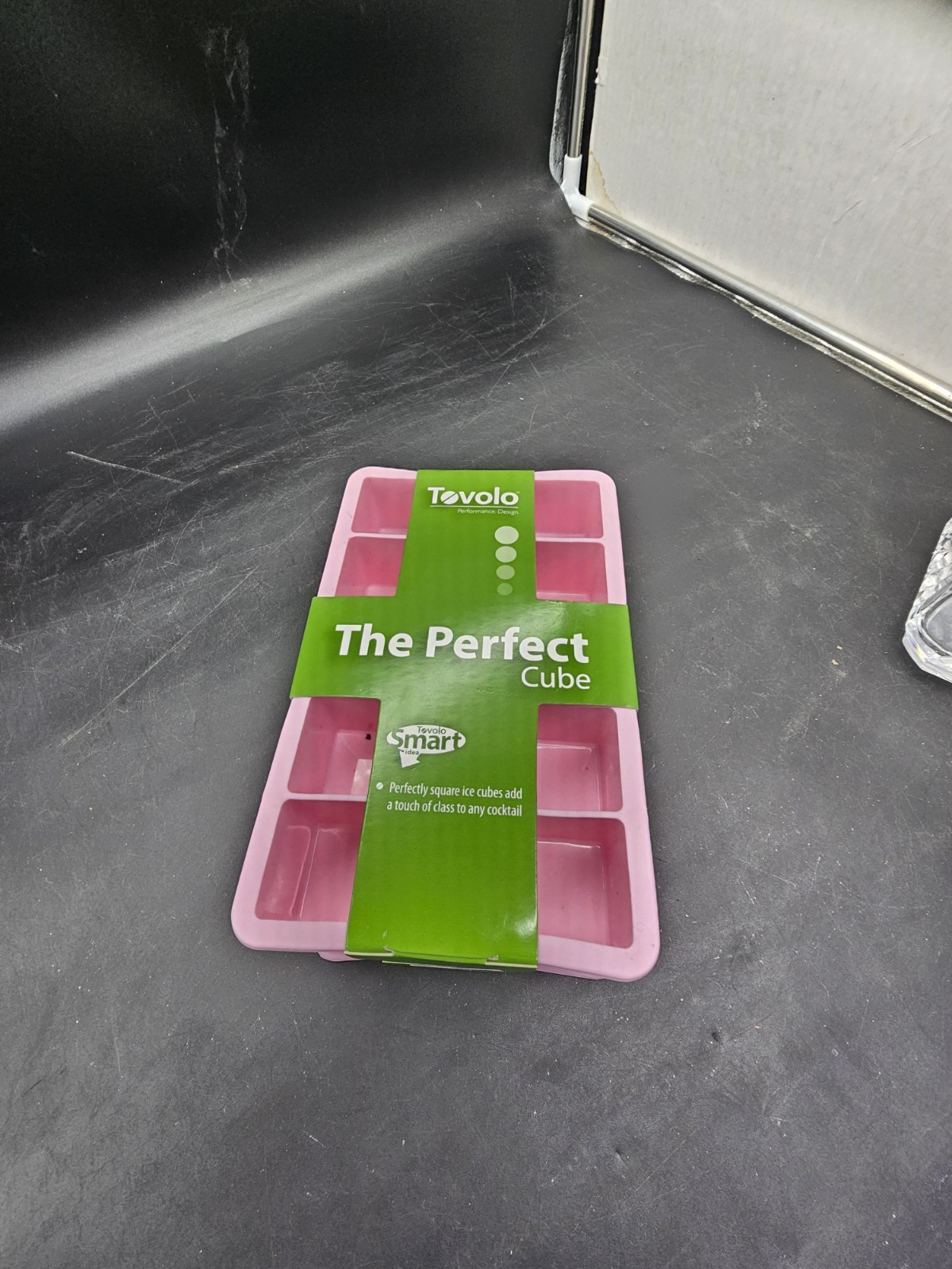 Tovolo Perfect 10 Cube Ice Tray Set Of 2 Pink - Reusable Silicone Molds BNIB
