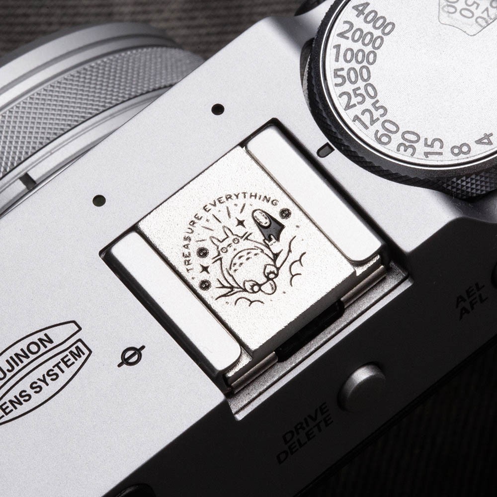 Anime Prints Metal Hot Shoe Cover Protective Cap for Fuji X100V Sony Nikon Leica