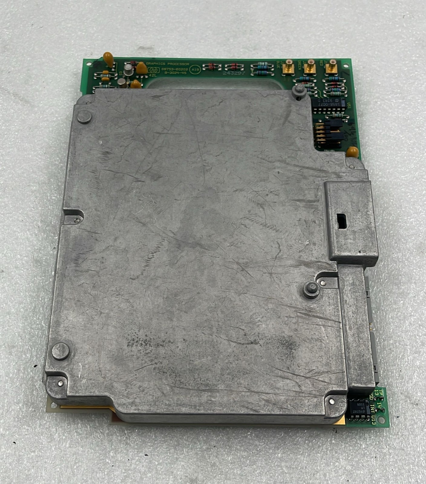 HP 8753C Network Analyzer 300kHZ - 6GHz Graphics Processor 08753-60202 B-3024-45