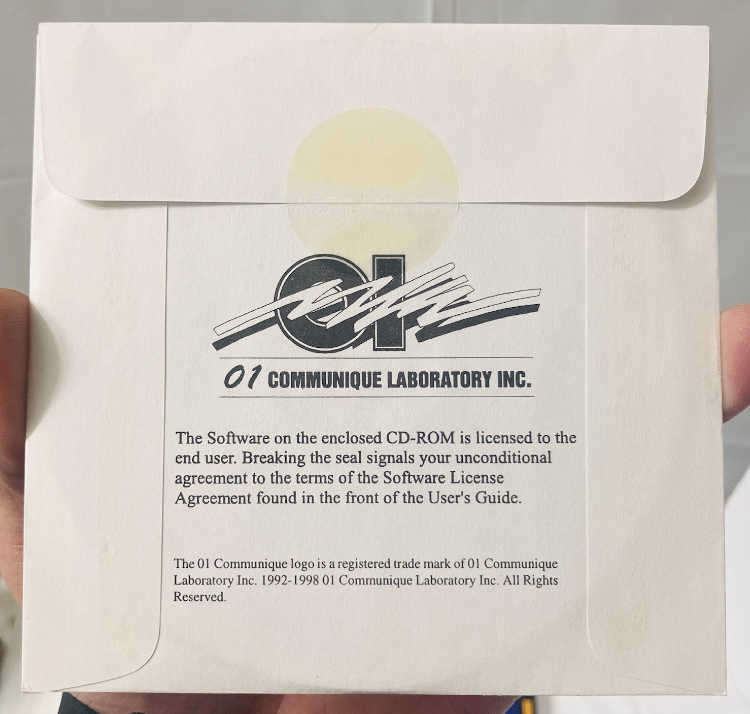 Communicate! Pro 2.0 Sealed CD w/ User Guide Win 95 NT Fax Voice Software NOS