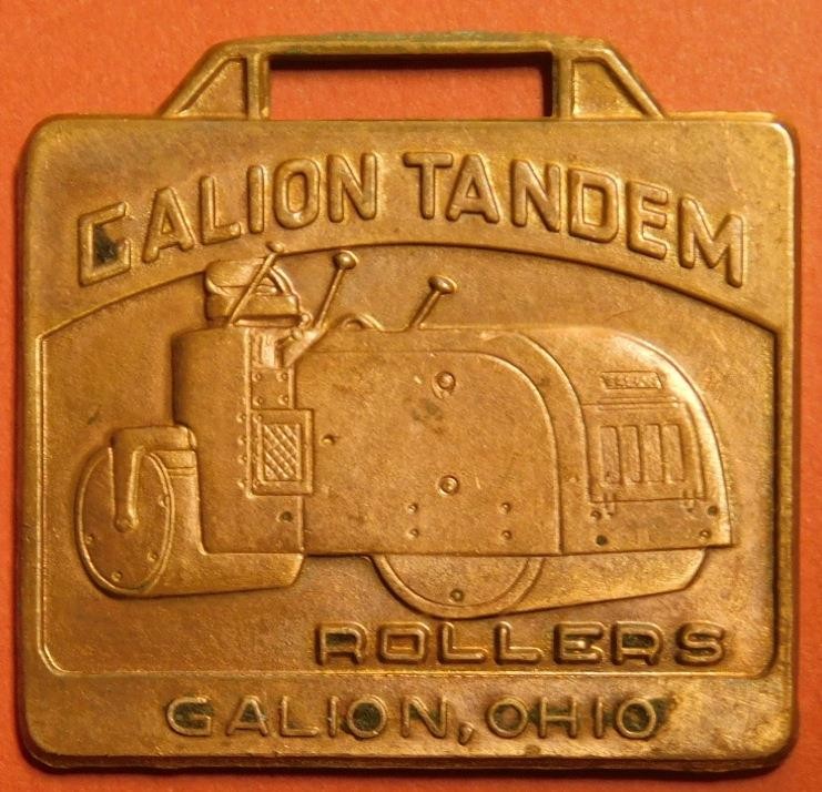 Galion Tandam Roller & Motor Graders Watch Fob Shl1A4-24