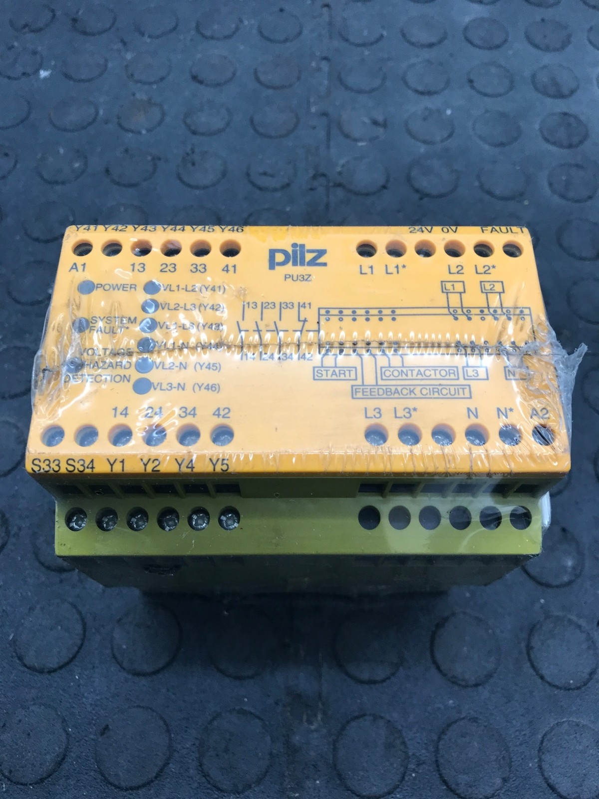 PILZ PU3Z Safety Control Power Supply / Safety Power Monitoring Unit NEW