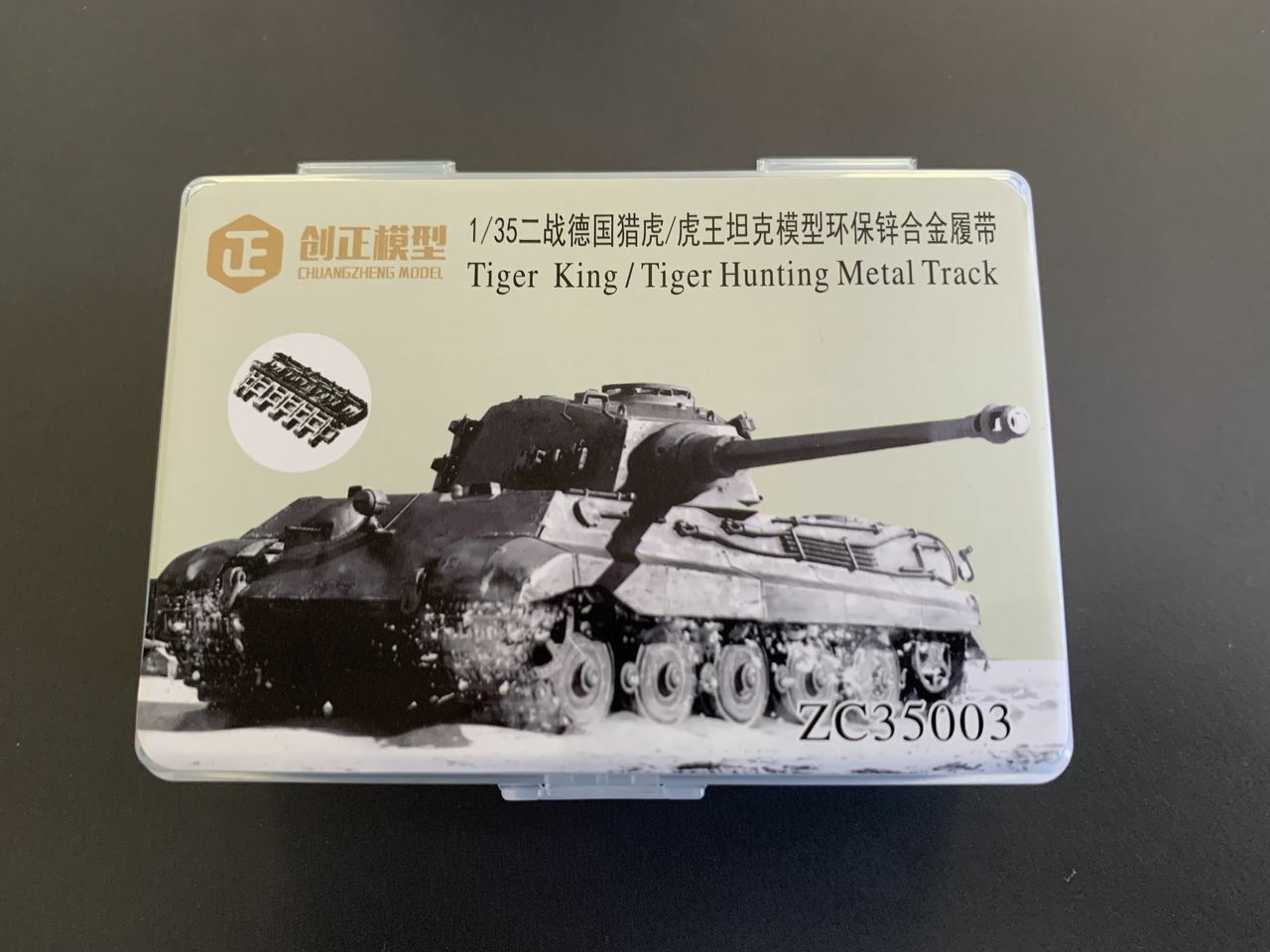 CZ MODEL 35003 1/35 Metal Track For KingTiger Tank (Include Track Pins )