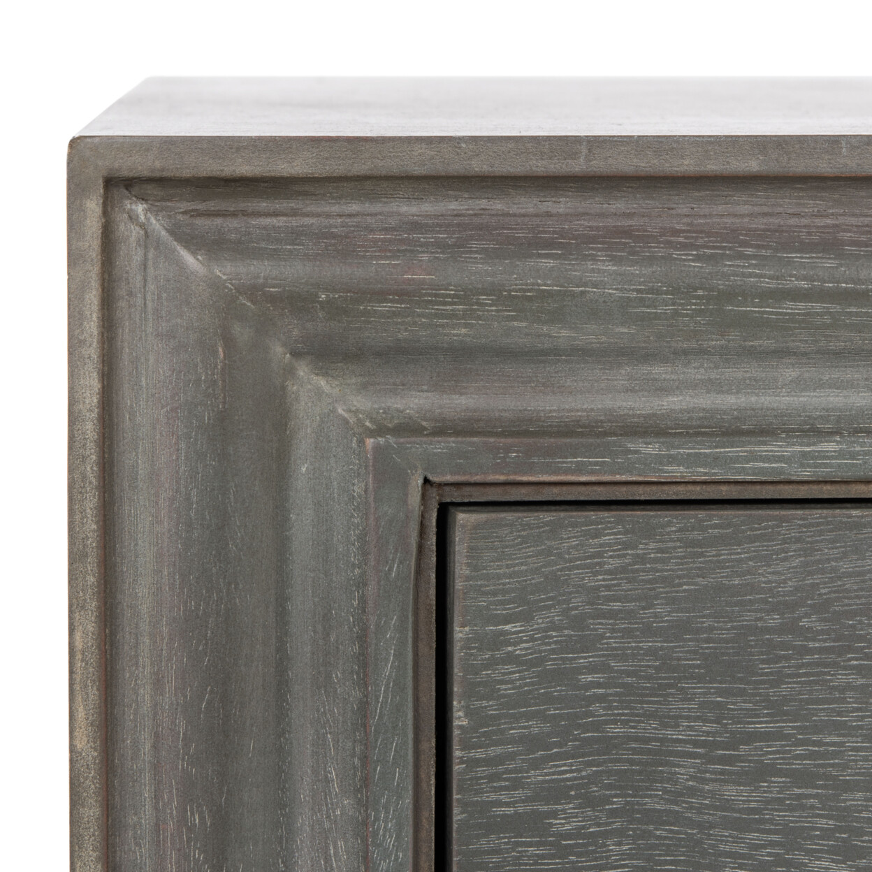 SAFAVIEH Blaise Nightstand With Storage Drawers | Ash Grey |