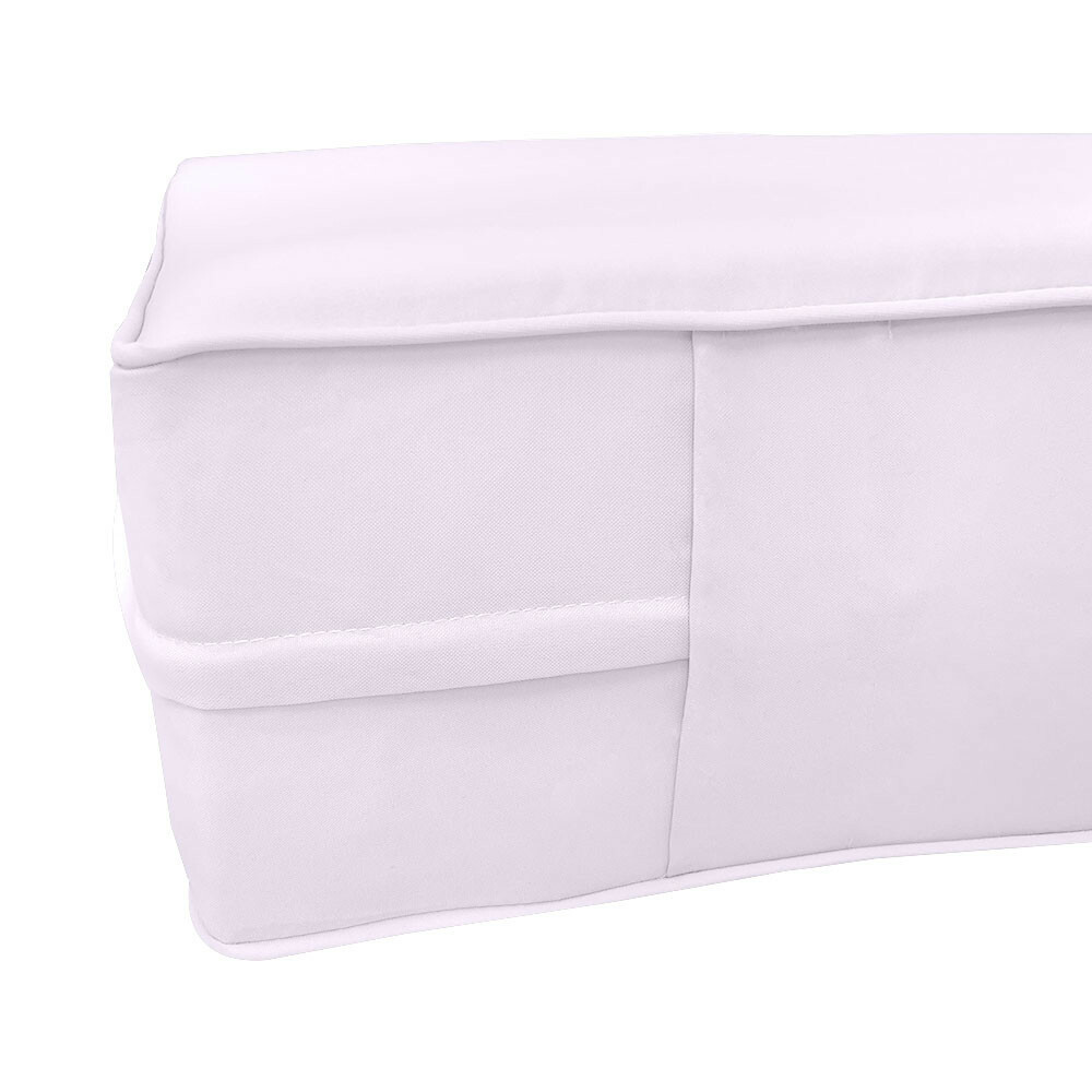|COVER ONLY| Style 1 Crib Piped Trim Daybed Mattress Bolster Pillow Covers AD107