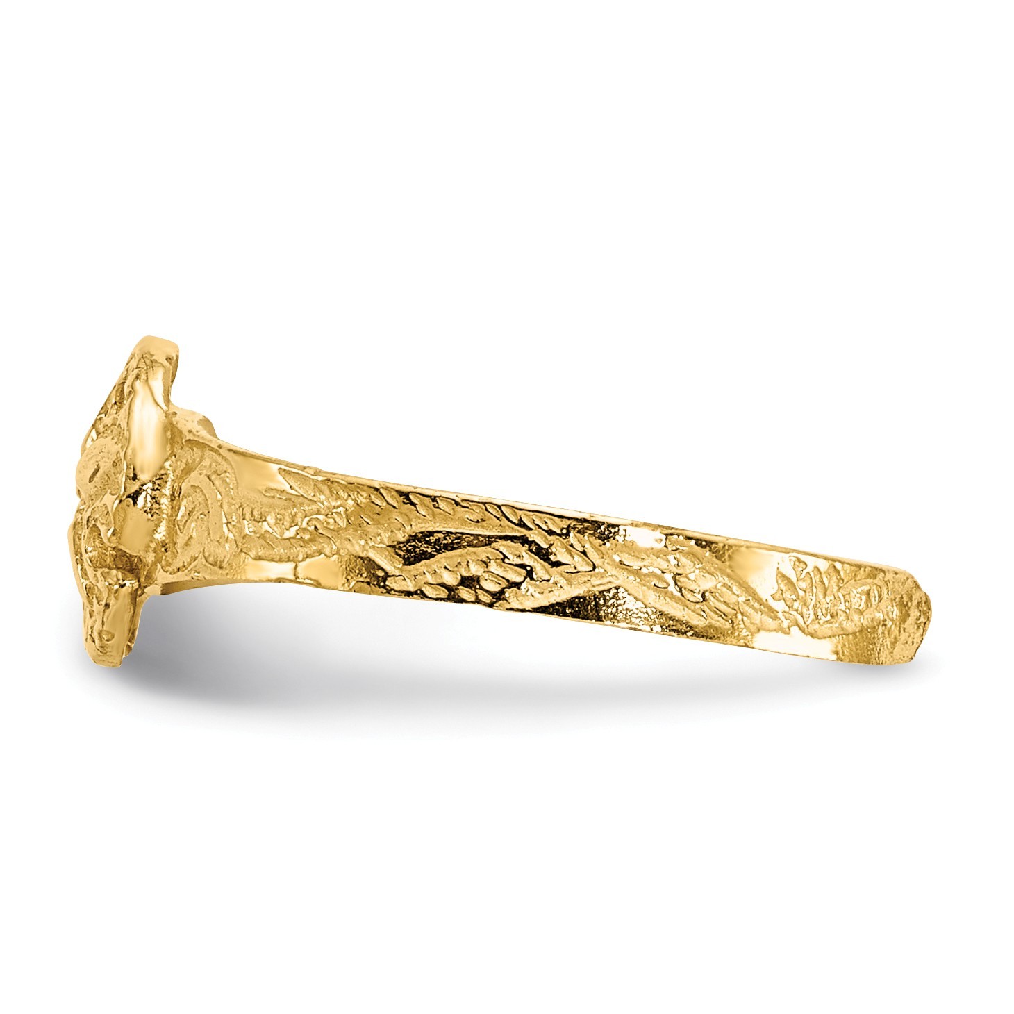 Sand Dollar Toe Ring in 14 Karat Gold