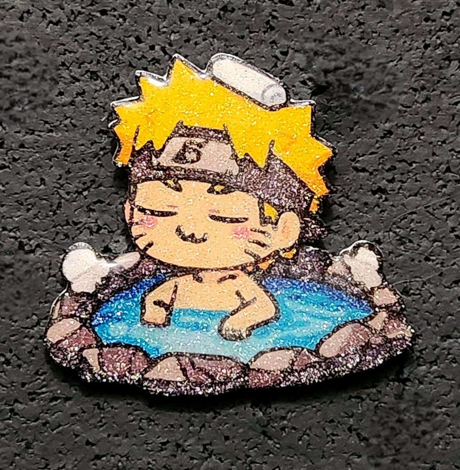 Naurto glitter pin