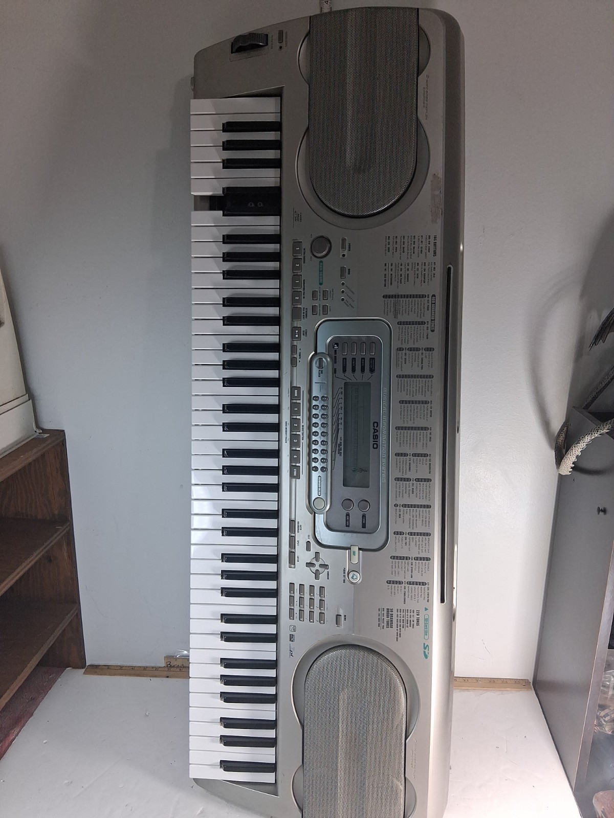 Piano Casio 76-Key Workstation Keyboard WK3300 Free Shipping Read TDGD