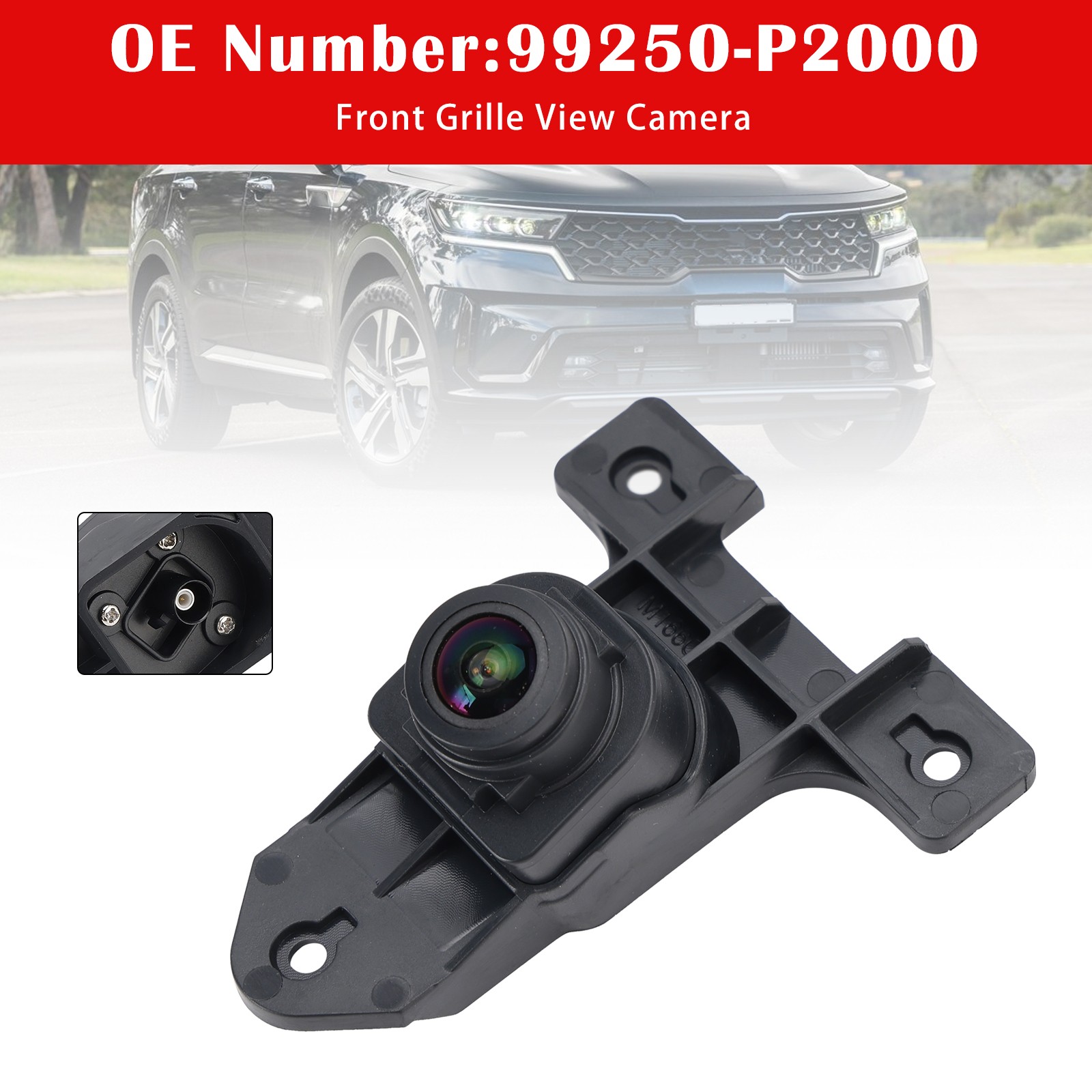 Front Grille View Camera Assy 99250-P2000 For Kia Sorento 2021 2022 2023
