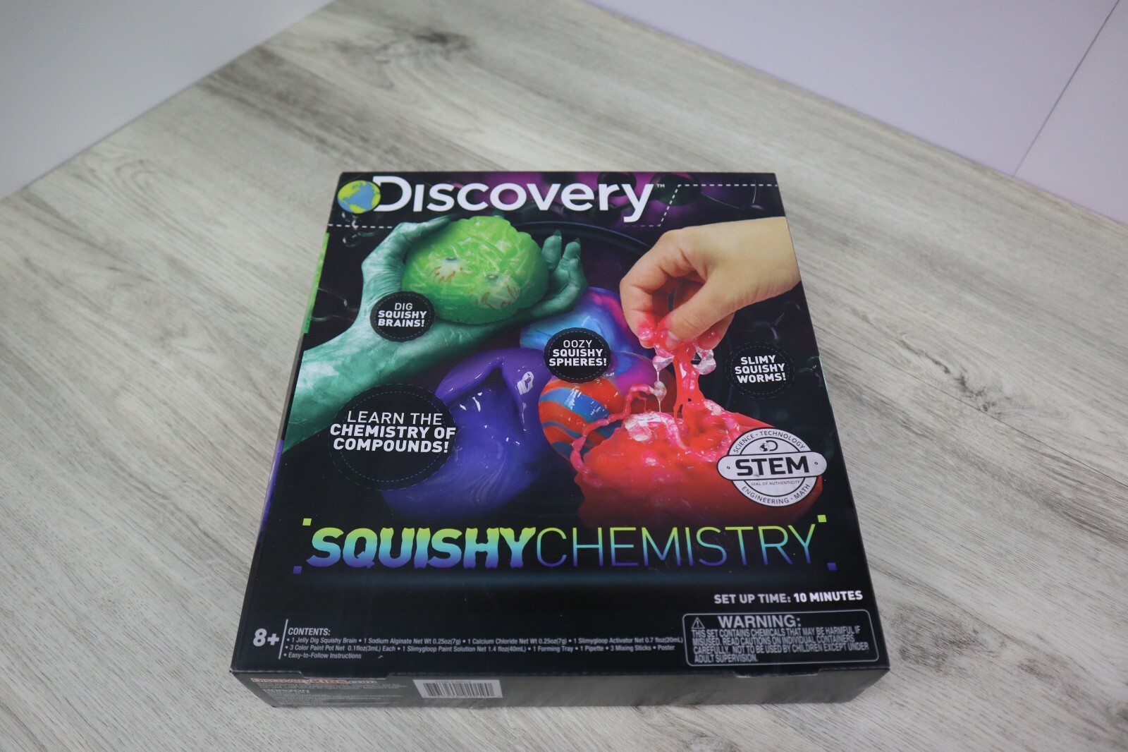 Discovery Kids STEM Squishy Chemistry New in Open Box