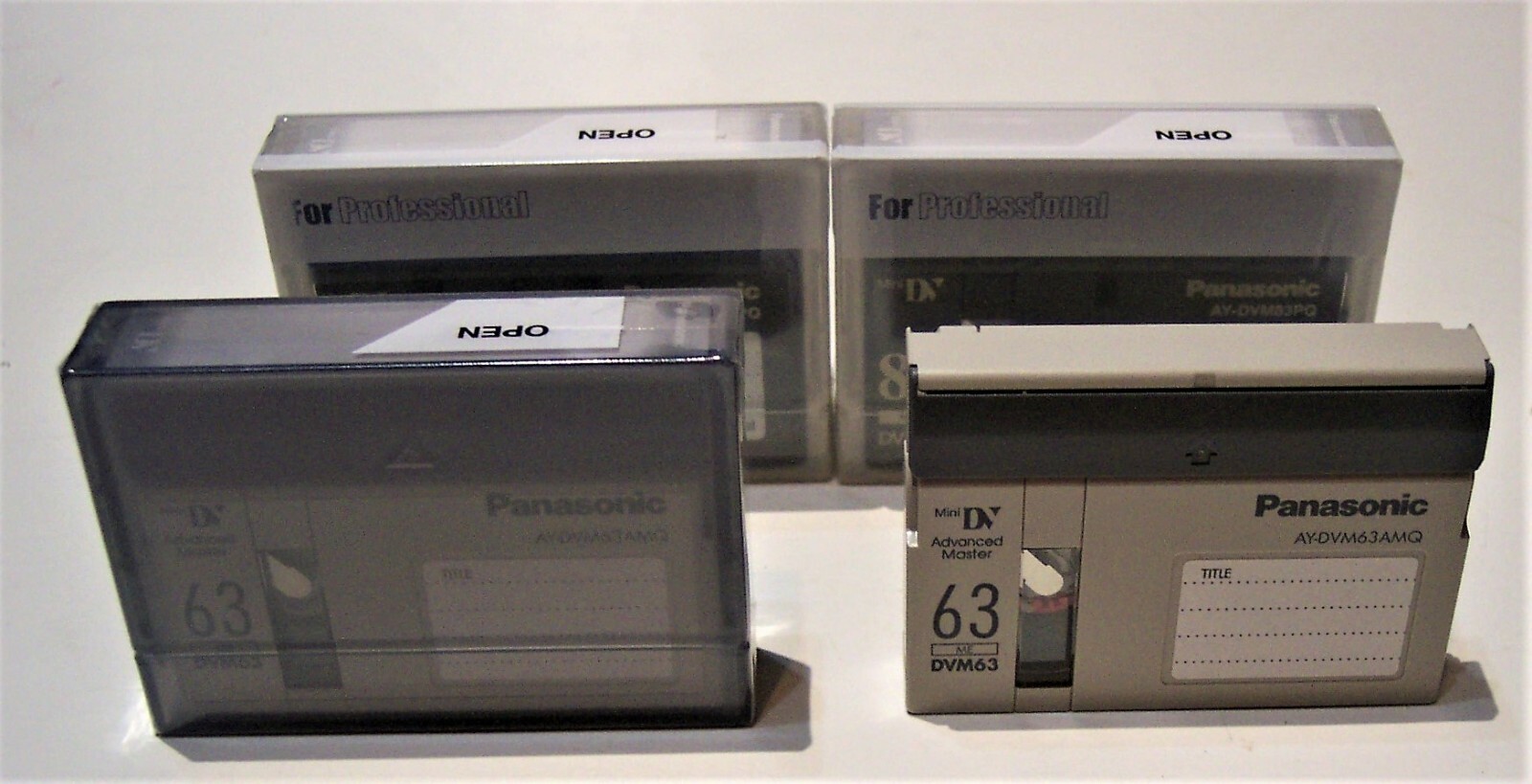 Panasonic MINI Digital Video Cassette tape AY-63DVMAMQ & 83 sealed box