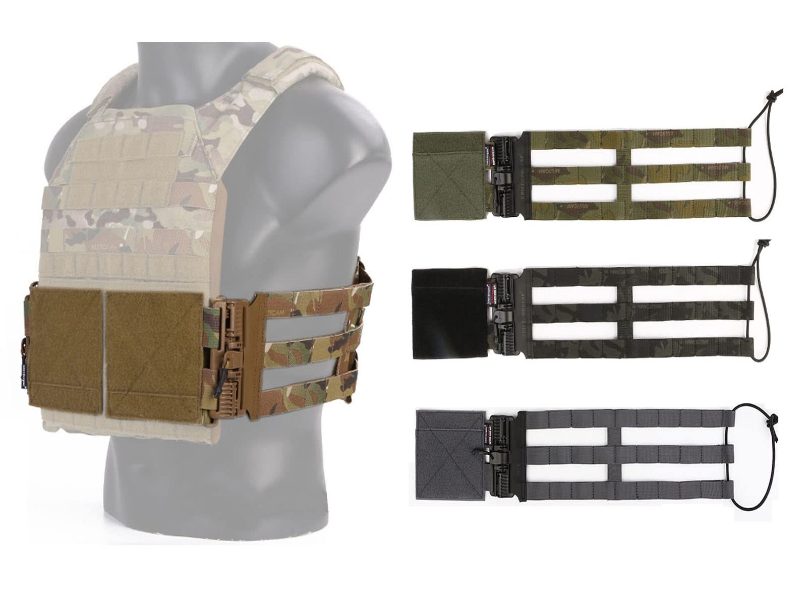 Elite Tribe Emerson Tactical Cummerbund Quick Release Mounting Strap For Vest