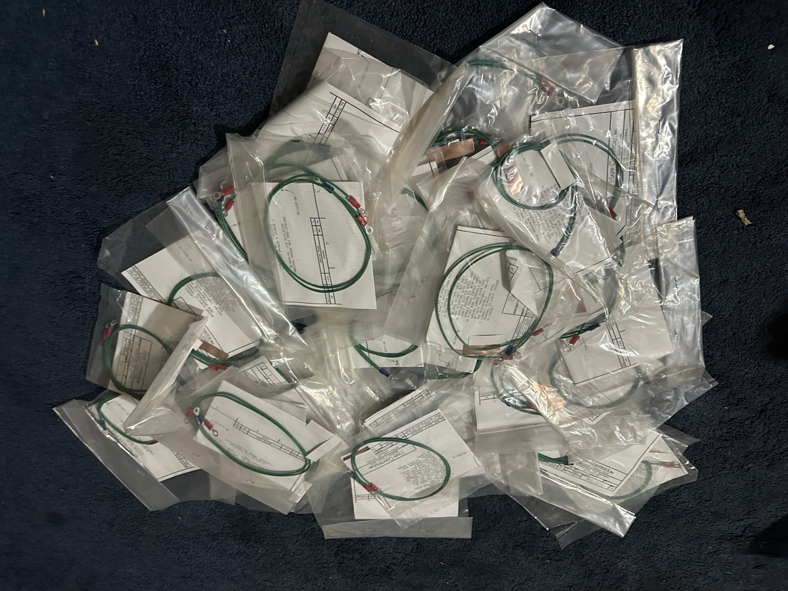 40 Arcade Trackball Ground Wires New In Package.