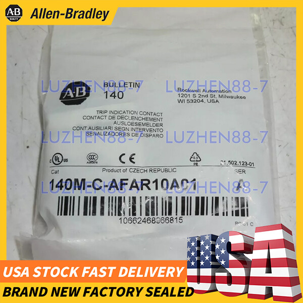 New Sealed Allen-Bradley 140M-C-AFAR10A01 Free Shipping