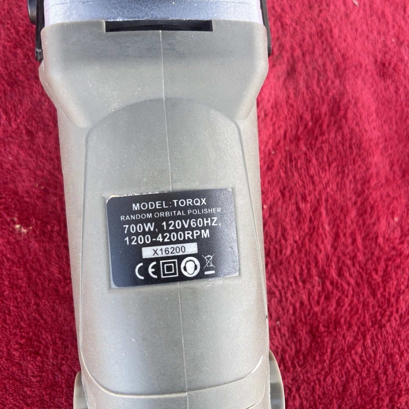 TORQ X RANDOM ORBITAL POLISHER