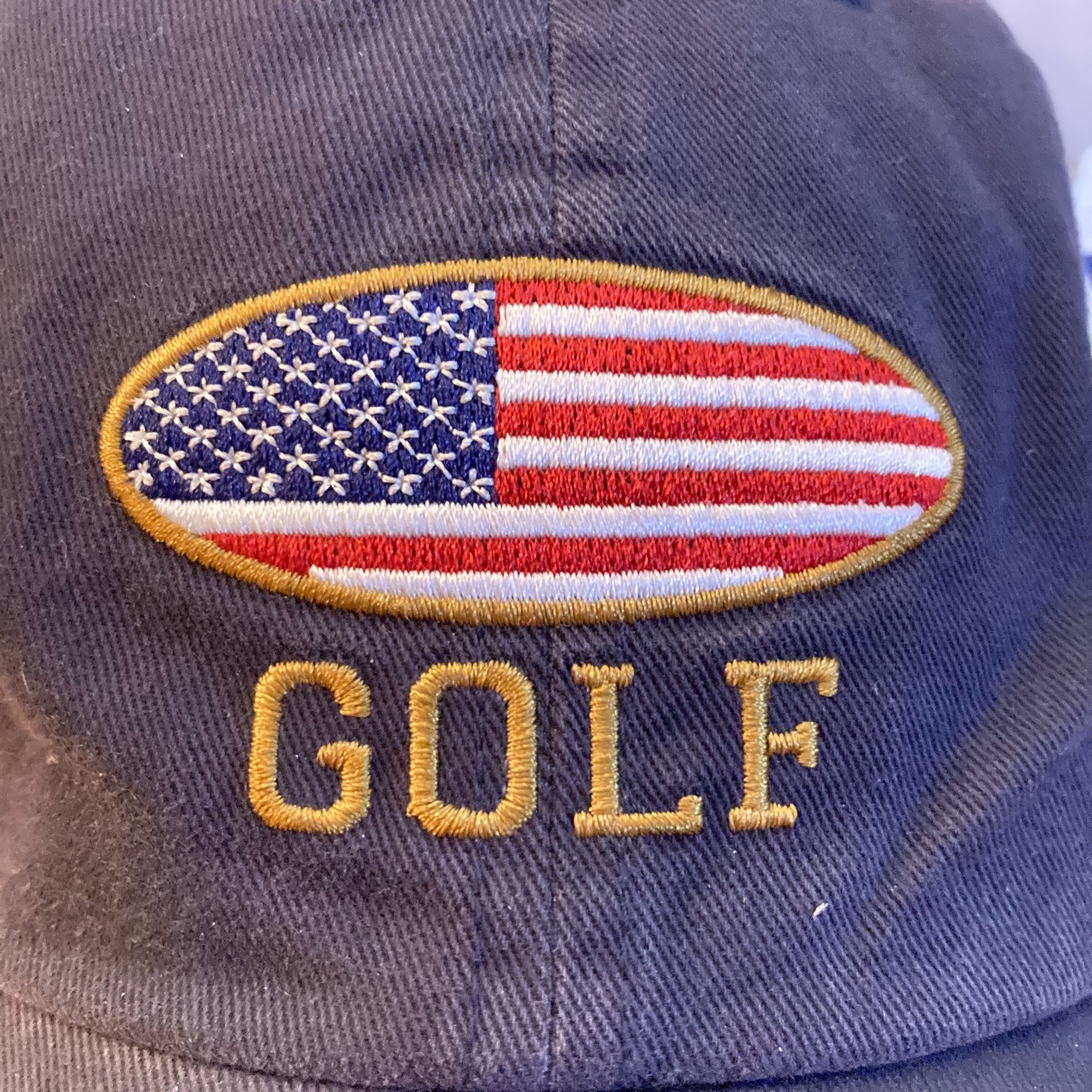 *SAMPLE* USA GOLF Twins Enterprise Adjustable Strapback Prototype Hat (OSFM)