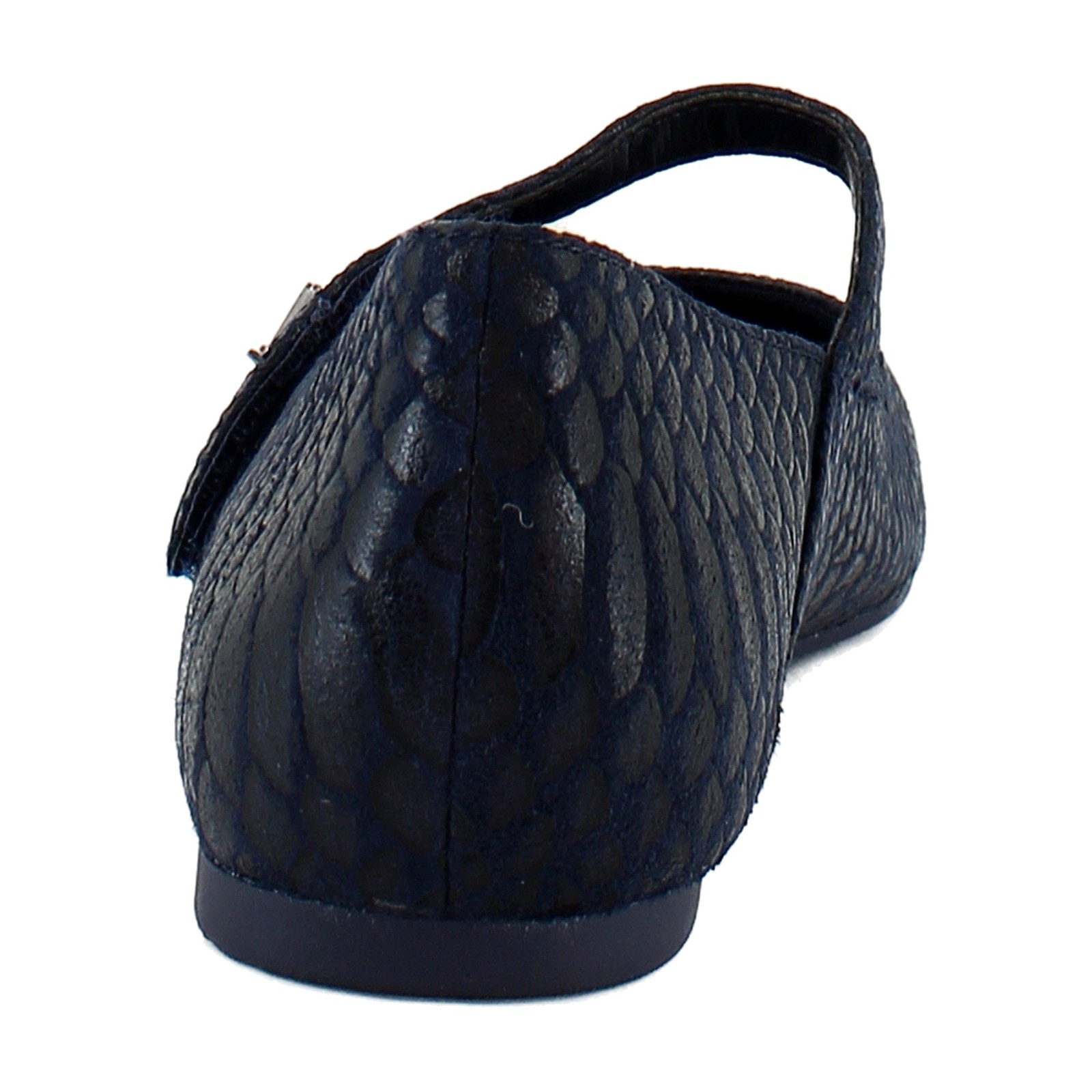 Vionic Alameda Womens Flats Navy Snake