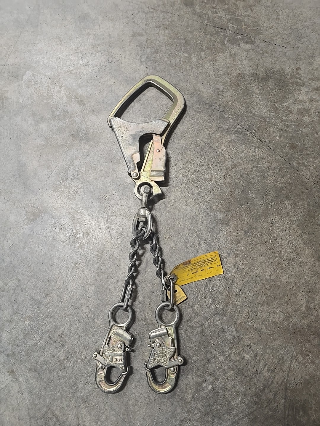 3M Dbi Sala 5920059 Chain Rebar Positioning Lanyard Assembly With Swivel